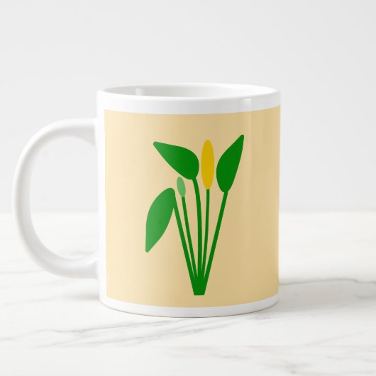 Araceae-Spezialtasse Jumbo-Tasse (Links)