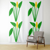 Araceae-Tapete Wandteppich (Beispiel)