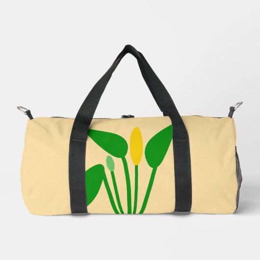 Araceae-Tasche Duffle Bag (Vorderseite)