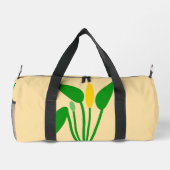 Araceae-Tasche Duffle Bag (Rückseite)
