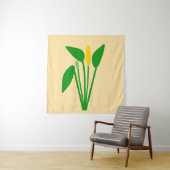 Araceae-Teppich Wandteppich (Beispiel)