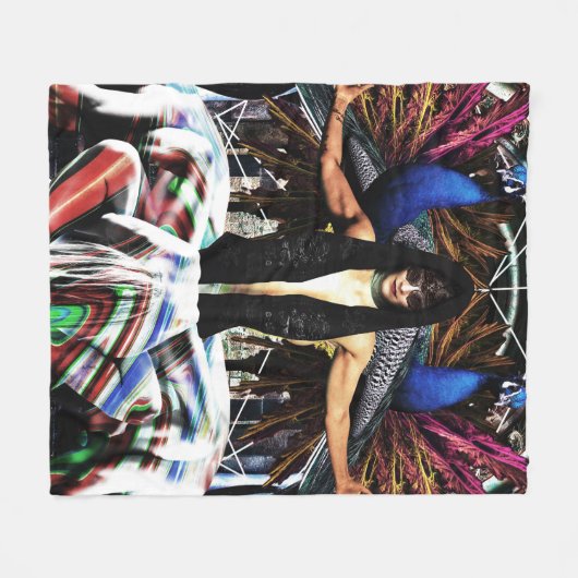 "Arachne- Pride- Fleecedecke (Vorderseite (Horizontal))