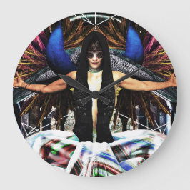 "Arachne- Pride- Große Wanduhr