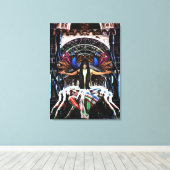 "Arachne- Pride- Leinwanddruck (Insitu (Holzboden))