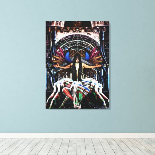 "Arachne- Pride- Leinwanddruck (Insitu (Holzboden))