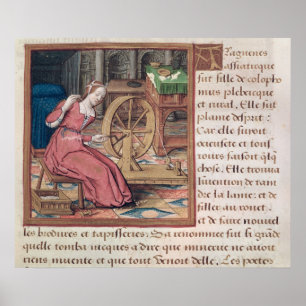 Arachne von "Vie des Femmes Celebres" Poster