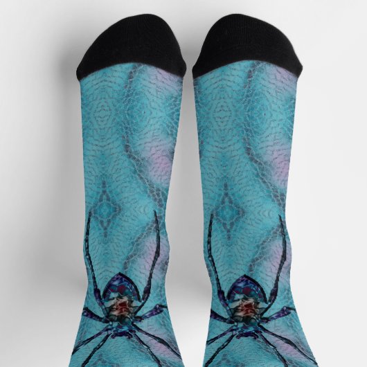 Arachnes Aide: Spider Familiar Socken (Oben)