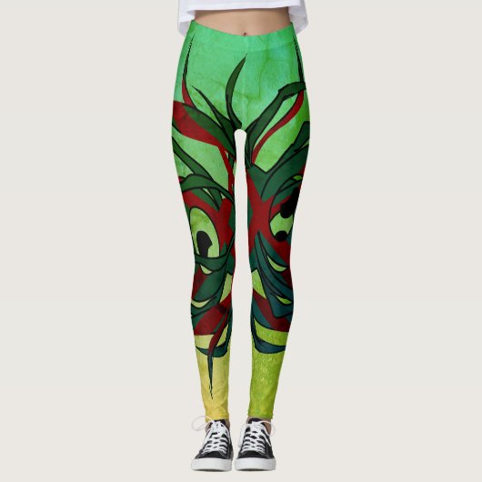 Arachnid der Verzweiflung Leggings (Vorderseite)