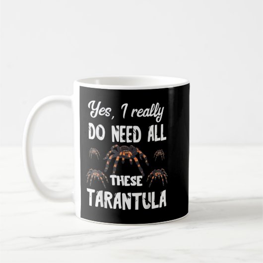 Arachnid Funny Tarantula Spider Lover Arachnology Kaffeetasse (Links)