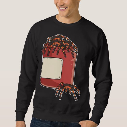 Arachnid Spiders In Bottle Cute Tarantula For Kids Sweatshirt (Vorderseite)