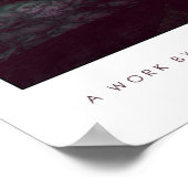 Arachnid Sunset Poster (Ecke)