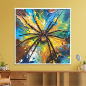 arachnis III Leinwanddruck (Insitu (Wohnzimmer))