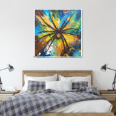 arachnis III Leinwanddruck (Insitu (Schlafzimmer))