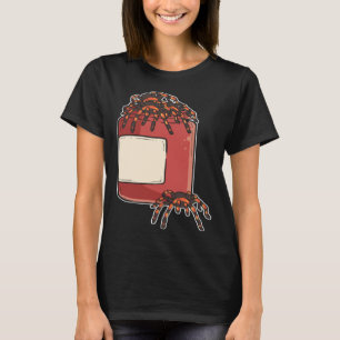 Arachnische Spinnen in Flaschen Niedliches Tarantu T-Shirt