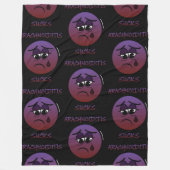 ARACHNOIDITIS IST ZUM KOTZEN FLEECEDECKE (Vorderseite)