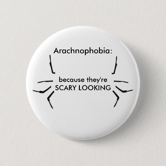 Arachnophobia Button (Vorderseite)