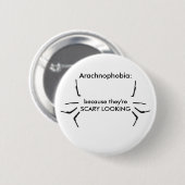 Arachnophobia Button (Vorne & Hinten)