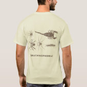 Arachnophobia! Spinnen u. Skorpione Front und T-Shirt (Rückseite)