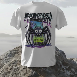 Arachnophobie-Gesellschaft - Wir sehen Sie T - Shi Tri-Blend Shirt