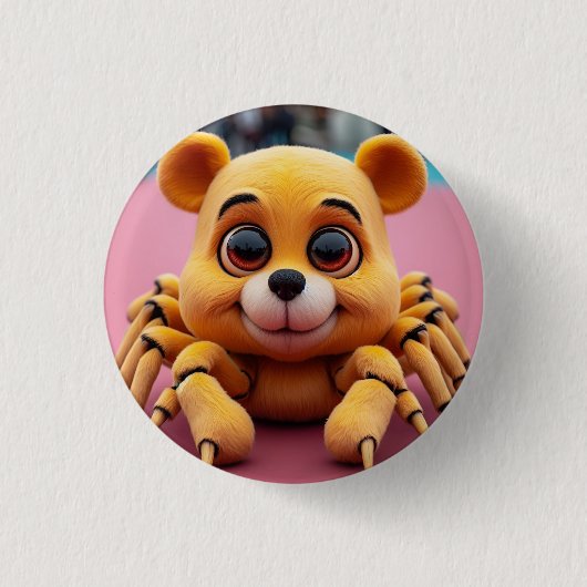 Arachnophobie gewinnt Pooh 1 Button (Vorderseite)