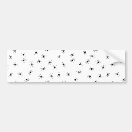 Arachnophobie (Spinnen) (Creepy Crawly Insects) Autoaufkleber (Vorne)