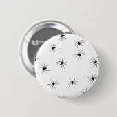 Arachnophobie (Spinnen) (Creepy Crawly Insects) Button (Vorne & Hinten)