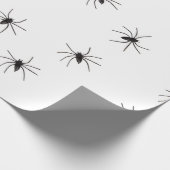 Arachnophobie (Spinnen) (Creepy Crawly Insects) Geschenkpapier (Ecke)