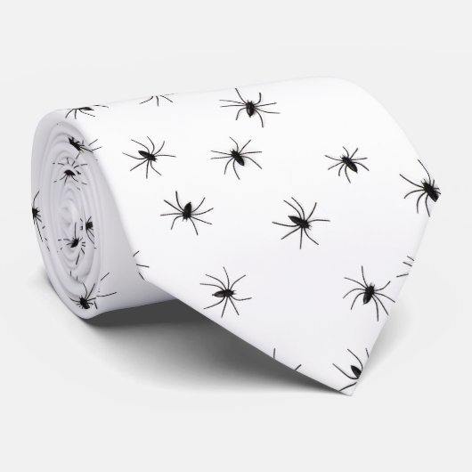 Arachnophobie (Spinnen) (Creepy Crawly Insects) Krawatte (Gerollt)