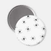 Arachnophobie (Spinnen) (Creepy Crawly Insects) Magnet (Vorderseite/Rückseite)
