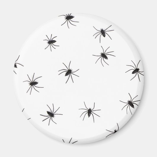 Arachnophobie (Spinnen) (Creepy Crawly Insects) Magnet (Vorne)
