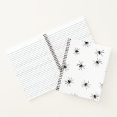 Arachnophobie (Spinnen) (Creepy Crawly Insects) Notizblock (Innenseite)