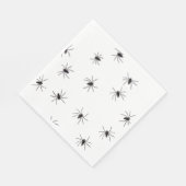 Arachnophobie (Spinnen) (Creepy Crawly Insects) Serviette (Ecke)