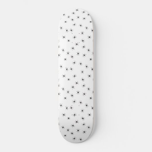 Arachnophobie (Spinnen) (Creepy Crawly Insects) Skateboard (Vorderseite)