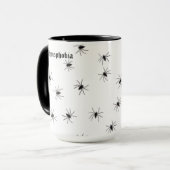 Arachnophobie Tasse (Vorderseite Links)