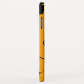 Aracnid Black Spiders Orange Hintergrund Case-Mate iPhone Hülle (Hinten/Rechts)