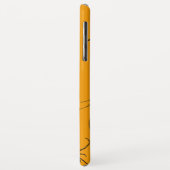 Aracnid Black Spiders Orange Hintergrund Case-Mate iPhone Hülle (Hinten/Links)