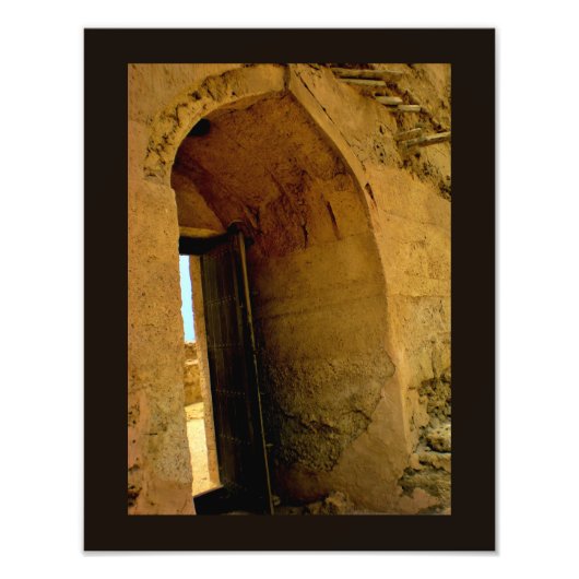 Arad Fort Eingang Fotodruck (Vorne)