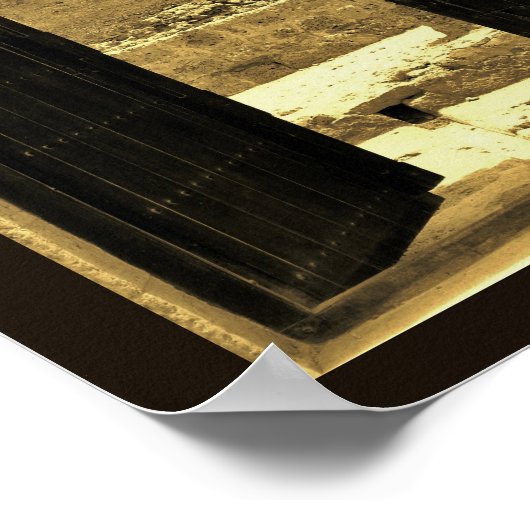 Arad Fort Eingang Poster (Ecke)