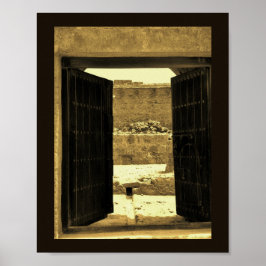 Arad Fort Eingang Poster