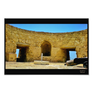 Arad Fort Fotodruck