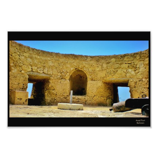 Arad Fort Fotodruck (Vorne)