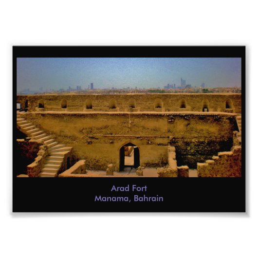 Arad Fort Fotodruck (Vorne)