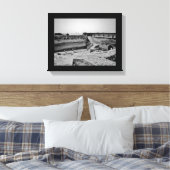 Arad Fort Leinwanddruck (Insitu (Schlafzimmer))