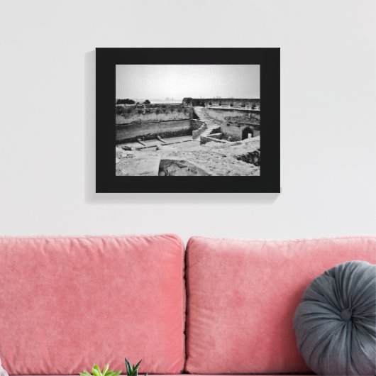 Arad Fort Leinwanddruck (Insitu (Wohnzimmer))