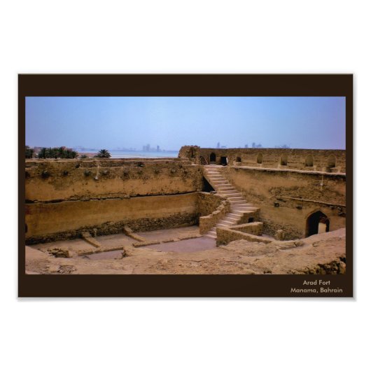 Arad Fort View Fotodruck (Vorne)