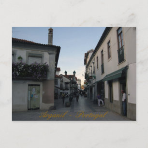 Aragnil, Arganil, Portugal Postkarte
