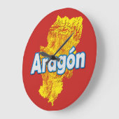 Aragon Große Wanduhr (Winkel)