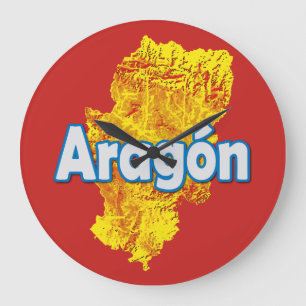 Aragon Große Wanduhr