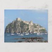 Aragonese Castle, Ischia, Italien Postkarte (Vorderseite)