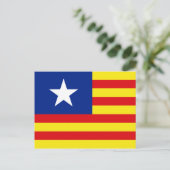 Aragonien, Südkorea-Flagge Postkarte (Stehend Vorderseite)